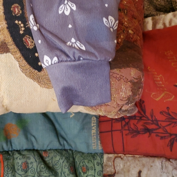 🌶REDUCED🌶FLORA NIKROOZ 2pc dreamy sweater sleepwear set in gray and white - Picture 8 of 16